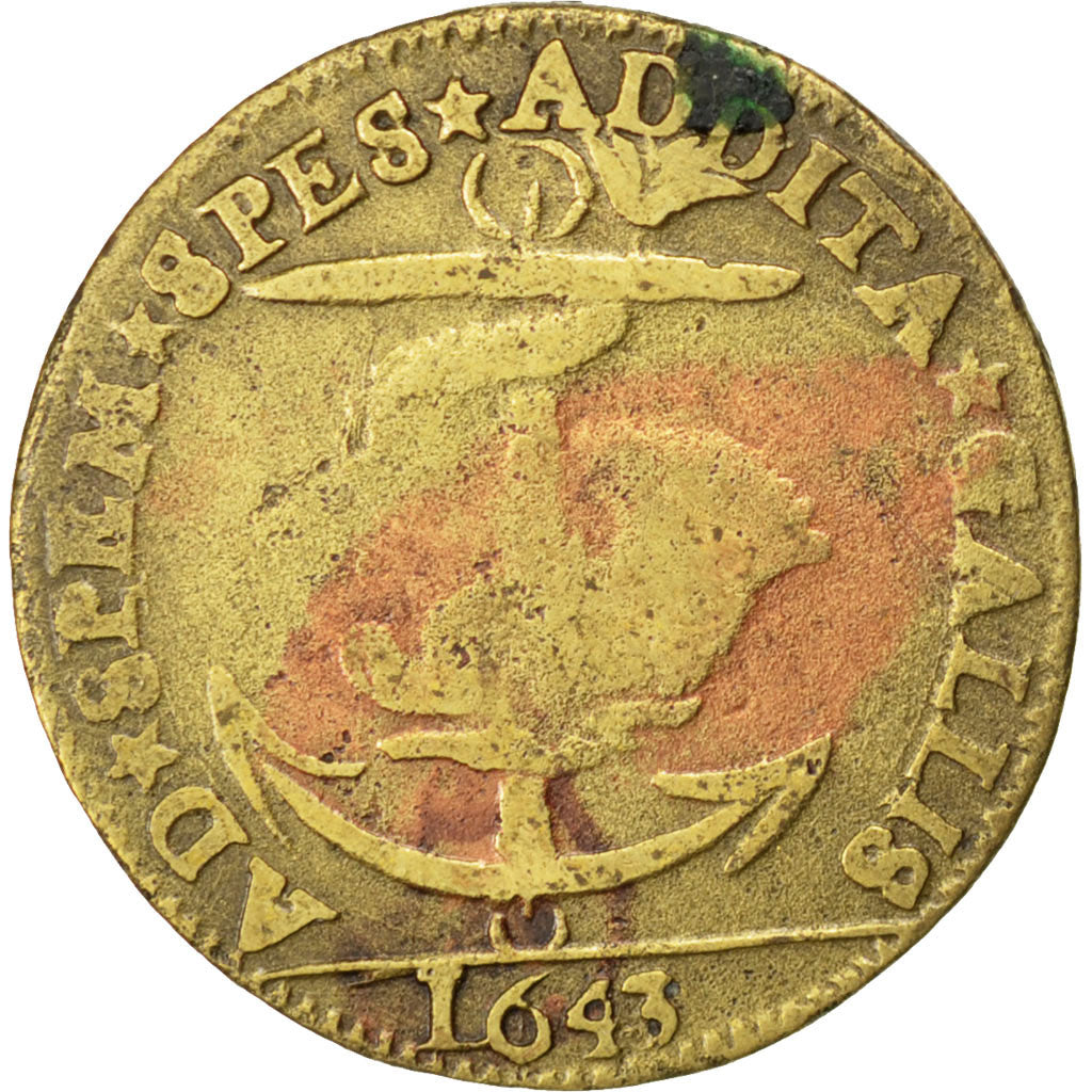 France, Token, Royal, VF(20-25), Copper, Feuardent:11152