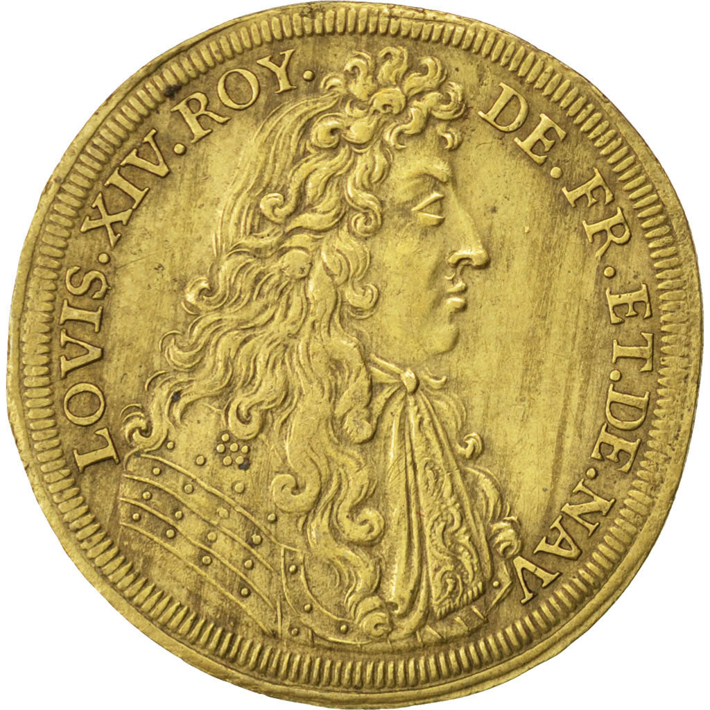 France, Royal, Token, AU(50-53), Copper, 27, Feuardent #12710, 3.50