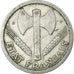 Coin, France, Bazor, 2 Francs, 1944, Beaumont - Le Roger, VF(30-35), Aluminum