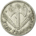 Moneta, Francia, Bazor, Franc, 1944, Rouen, MB, Alluminio, KM:902.2, Gadoury:471