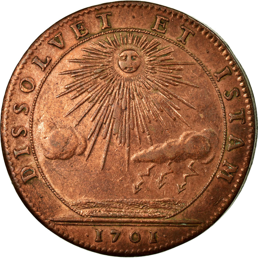 France, Token, Royal, AU(55-58), Copper, Feuardent:9826