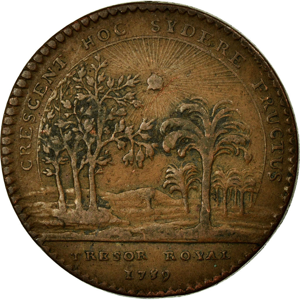 France, Jeton, Royal, TTB, Cuivre, Feuardent:2049