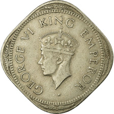 Coin, INDIA-BRITISH, George VI, 2 Annas, 1946, VF(30-35), Copper-nickel, KM:542
