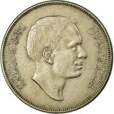 Coin, Jordan, Hussein, 1/4 Dinar, 1970, VF(30-35), Copper-nickel, KM:28