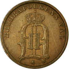 Coin, Sweden, Oscar II, Ore, 1893, VF(30-35), Bronze, KM:750