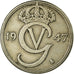 Münze, Schweden, Gustaf V, 50 Öre, 1947, S+, Nickel-Bronze, KM:796