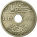 Coin, Egypt, Hussein Kamil, 10 Milliemes, 1917, VF(20-25), Copper-nickel, KM:316
