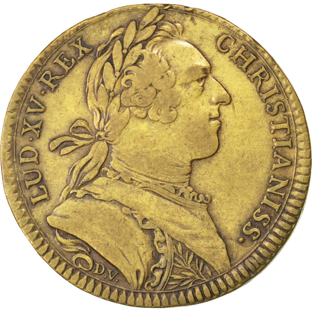 France, Royal, Token, EF(40-45), Copper, 29, 9.90
