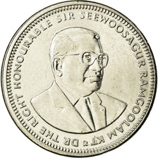 Coin, Mauritius, Rupee, 2016, EF(40-45), Nickel plated steel