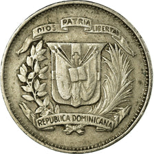 Coin, Dominican Republic, 10 Centavos, 1975, VF(30-35), Copper-nickel, KM:19a