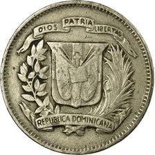 Coin, Dominican Republic, 10 Centavos, 1975, VF(30-35), Copper-nickel, KM:19a