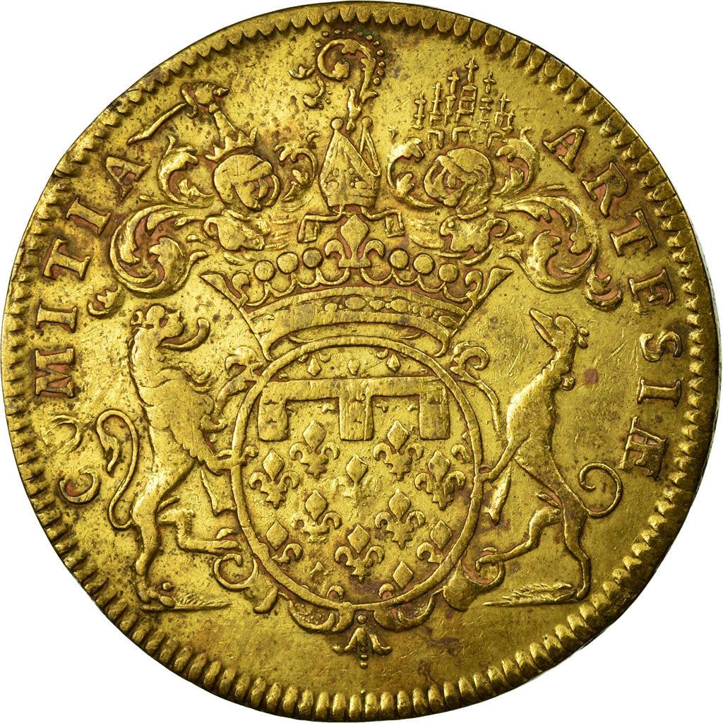 France, Token, Royal, EF(40-45), Copper, Feuardent:6885
