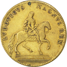 France, Royal, Token, AU(50-53), Copper, 29, Feuardent #3442, 6.00