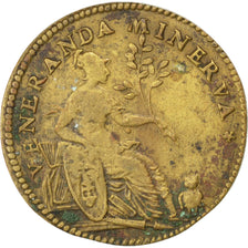 France, Royal, Token, EF(40-45), Copper, 27, Feuardent #11732, 4.10