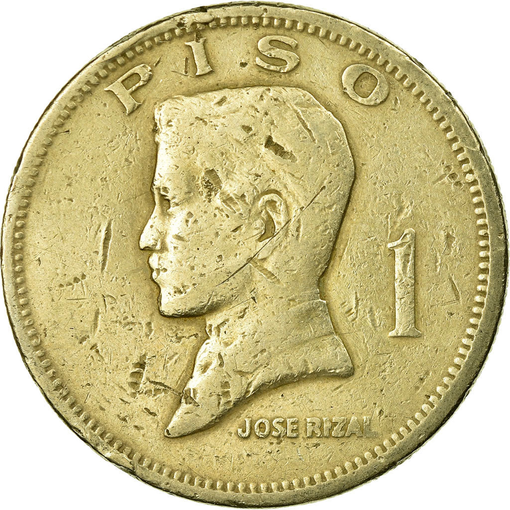 Coin, Philippines, Piso, 1972, VF(20-25), Copper-Nickel-Zinc, KM:203