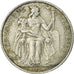 Coin, French Polynesia, 5 Francs, 1990, Paris, VF(30-35), Aluminum, KM:12