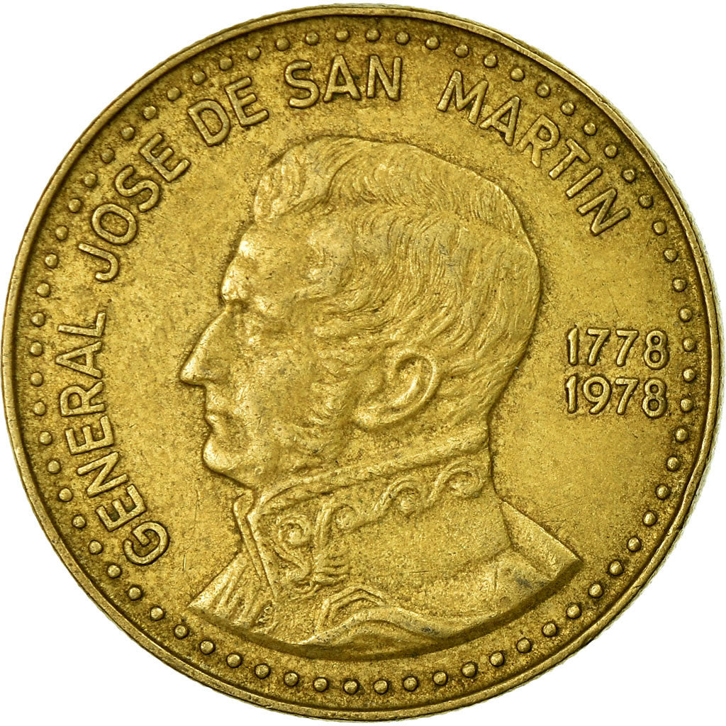 Monnaie, Argentine, 100 Pesos, 1978, TB+, Aluminum-Bronze, KM:82