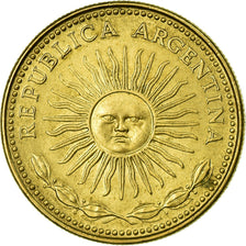 Coin, Argentina, Peso, 1976, EF(40-45), Aluminum-Bronze, KM:69
