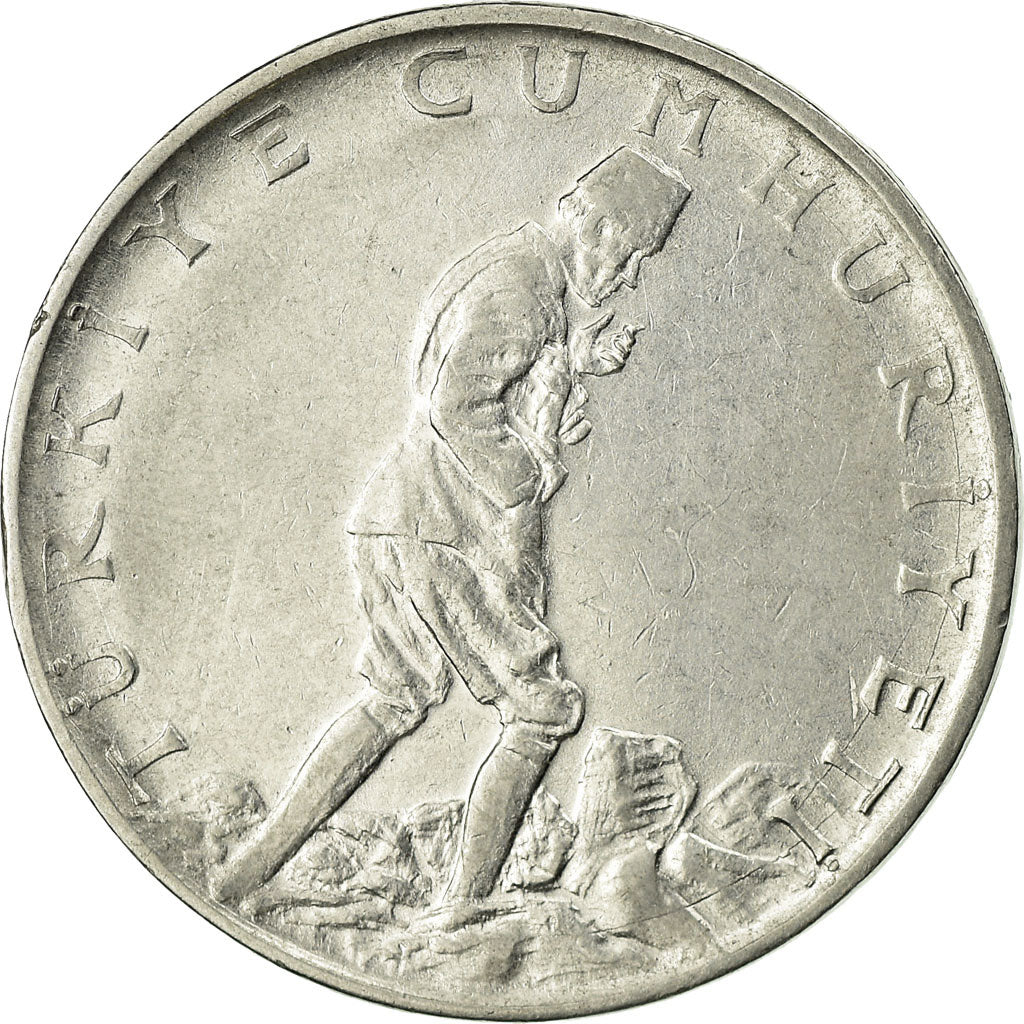 Monnaie, Turquie, 2-1/2 Lira, 1977, TB+, Stainless Steel, KM:893.2