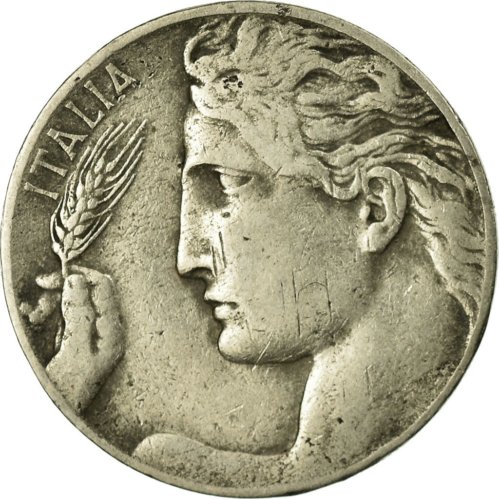 Coin, Italy, Vittorio Emanuele III, 20 Centesimi, 1920, Rome, VF(20-25), Nickel