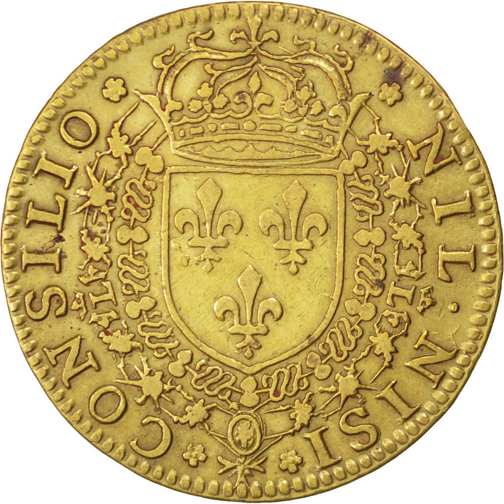 France, Royal, Token, AU(50-53), Copper, 28, Feuardent #131, 6.70
