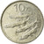 Monnaie, Iceland, 10 Kronur, 1987, TB, Copper-nickel, KM:29.1