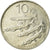 Monnaie, Iceland, 10 Kronur, 1987, TB+, Copper-nickel, KM:29.1