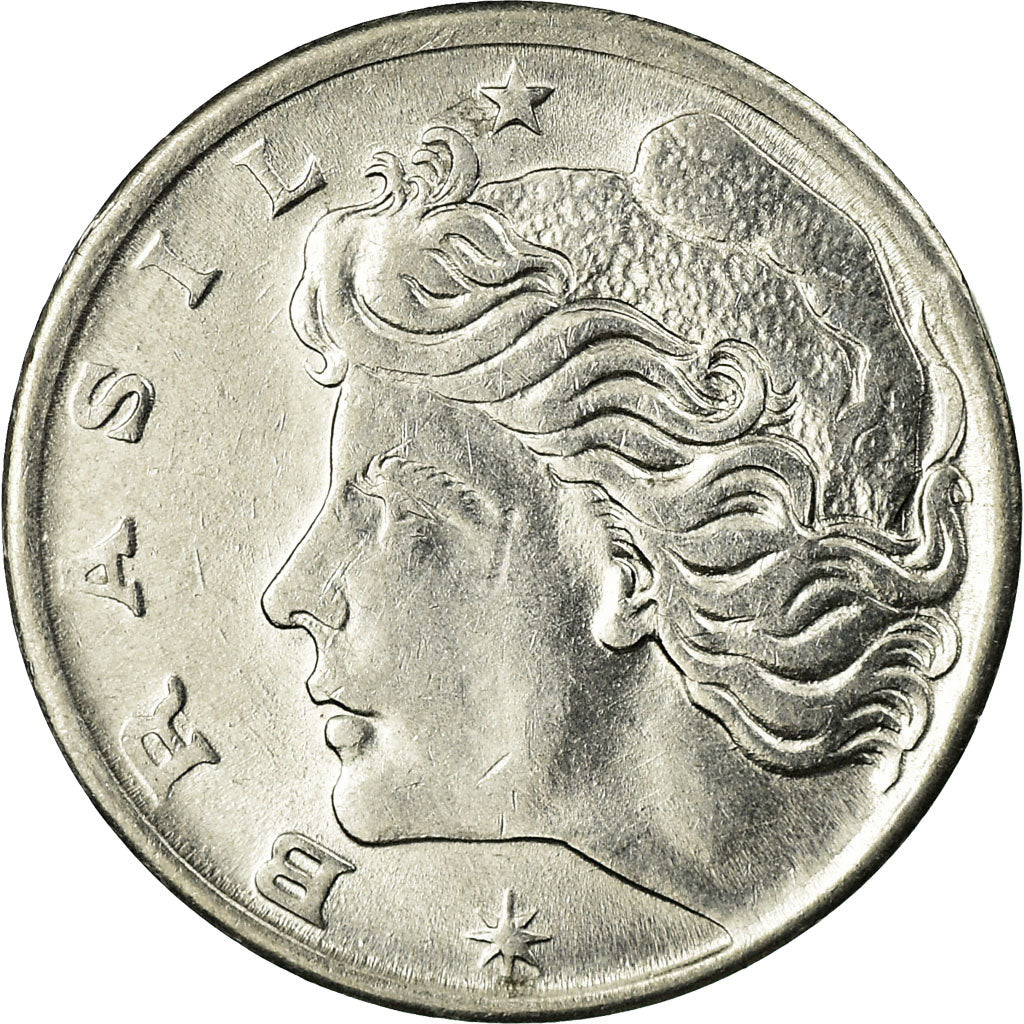 Monnaie, Brésil, Centavo, 1969, TB+, Stainless Steel, KM:575.2