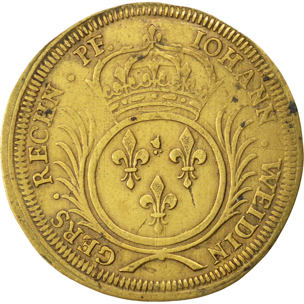 France, Token, Royal, AU(50-53), Copper