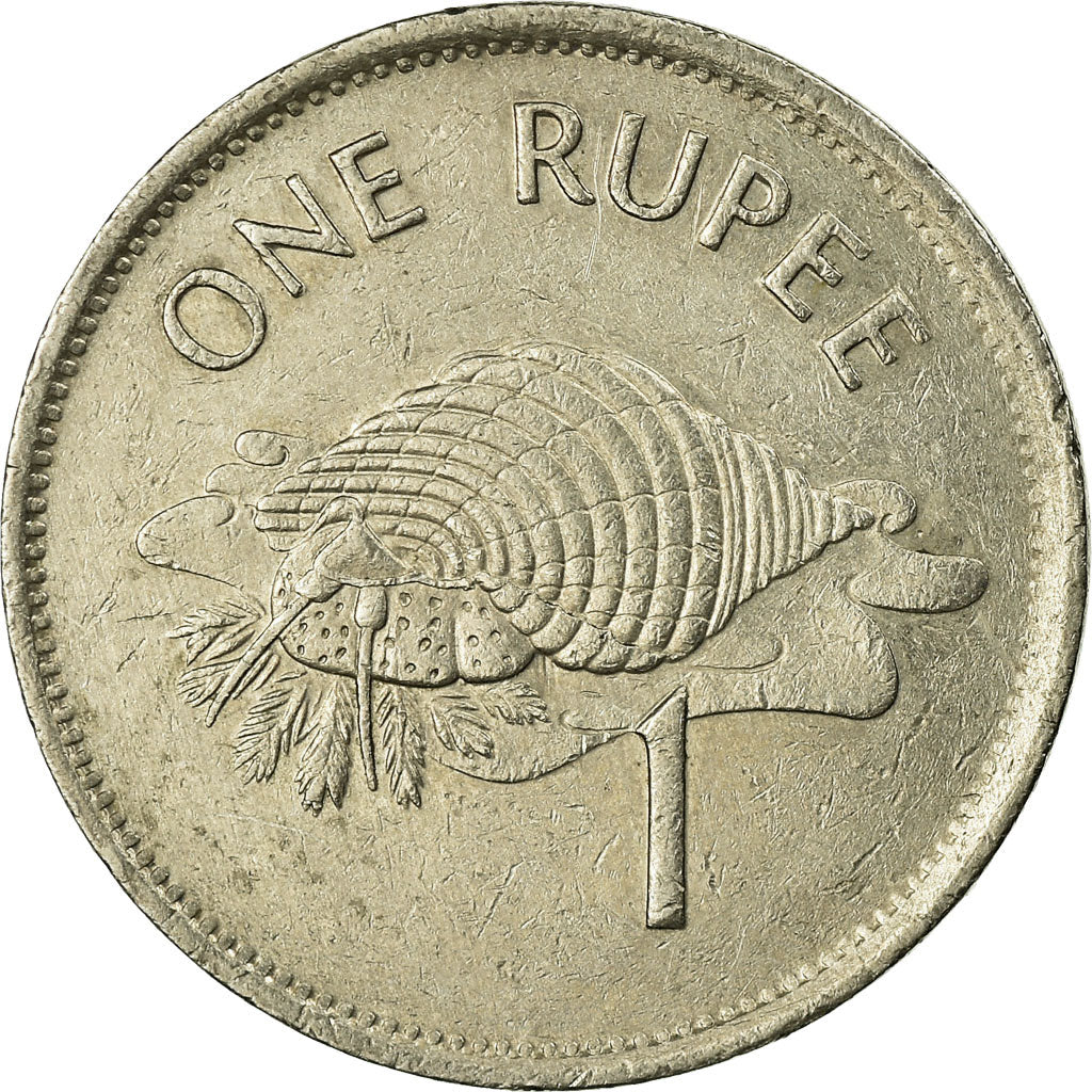 Moneta, Seychelles, Rupee, 1992, British Royal Mint, MB+, Rame-nichel, KM:50.2