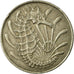 Coin, Singapore, 10 Cents, 1968, Singapore Mint, VF(30-35), Copper-nickel, KM:3
