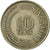 Coin, Singapore, 10 Cents, 1968, Singapore Mint, VF(30-35), Copper-nickel, KM:3