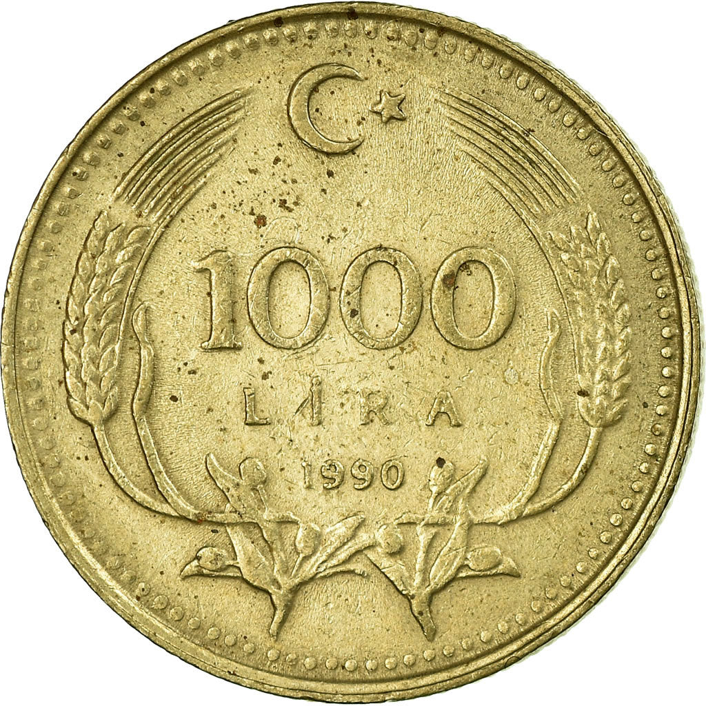 Monnaie, Turquie, 1000 Lira, 1982, TB+, Nickel-brass, KM:997