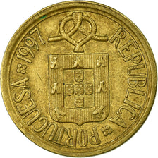 Coin, Portugal, 10 Escudos, 1997, VF(30-35), Nickel-brass, KM:633