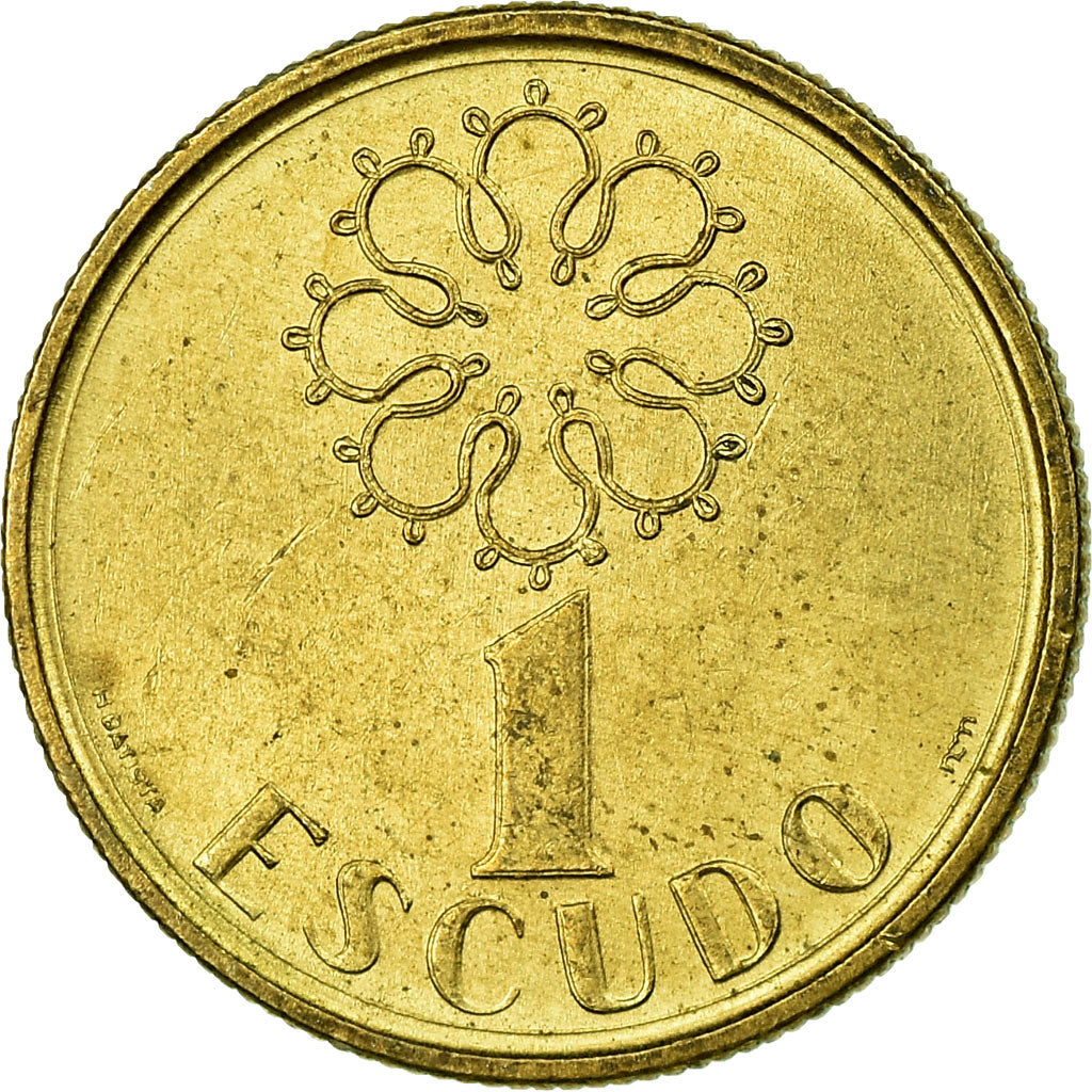 Moeda, Portugal, Escudo, 1987, VF(30-35), Níquel-Latão, KM:631