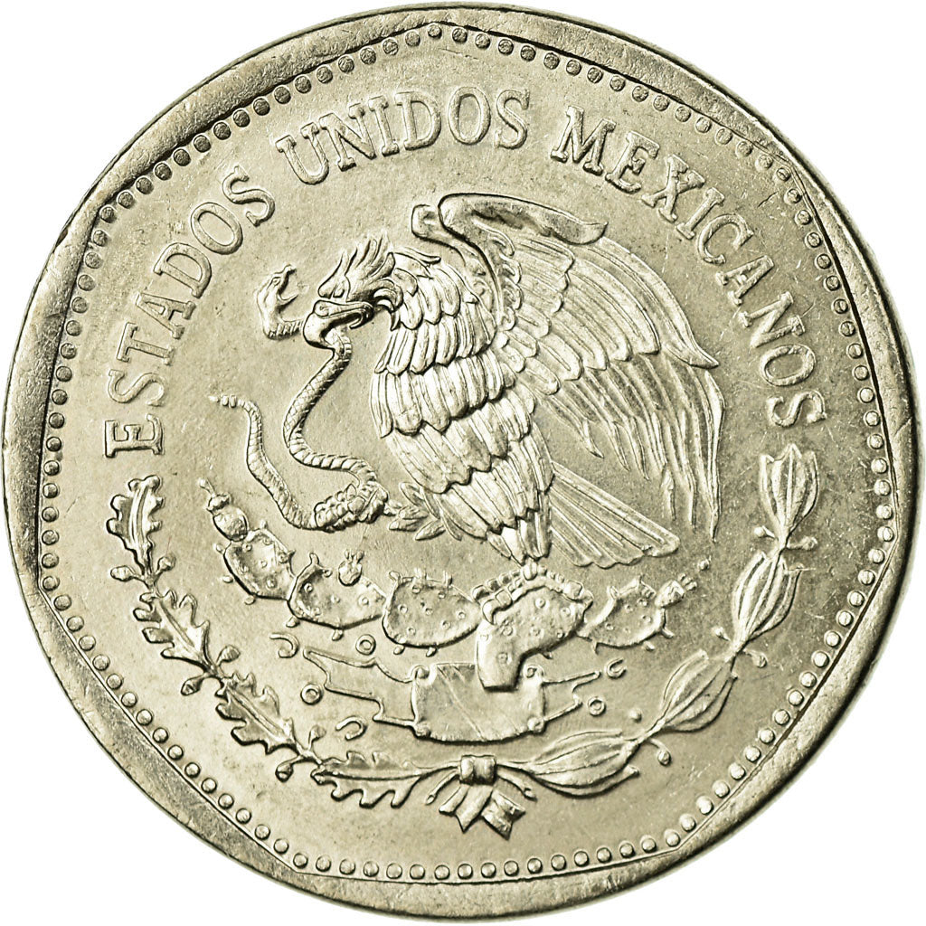 Coin, Mexico, 5 Pesos, 1985, Mexico City, EF(40-45), Copper-nickel, KM:485