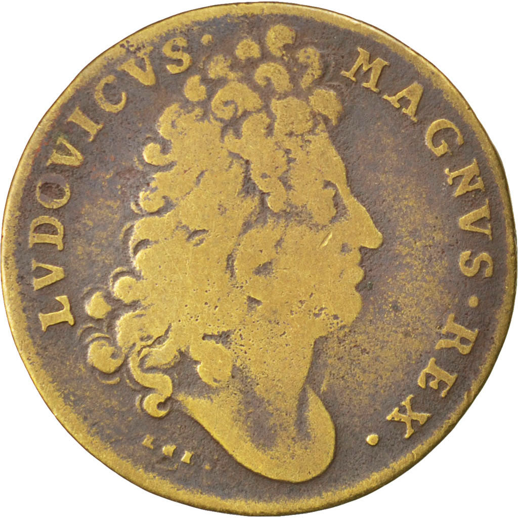 France, Royal, Token, VF(20-25), Copper, 4.30