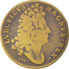 France, Royal, Token, VF(20-25), Copper, 4.30