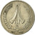 Moneda, Algeria, Dinar, 1987, Paris, BC+, Cobre - níquel, KM:117