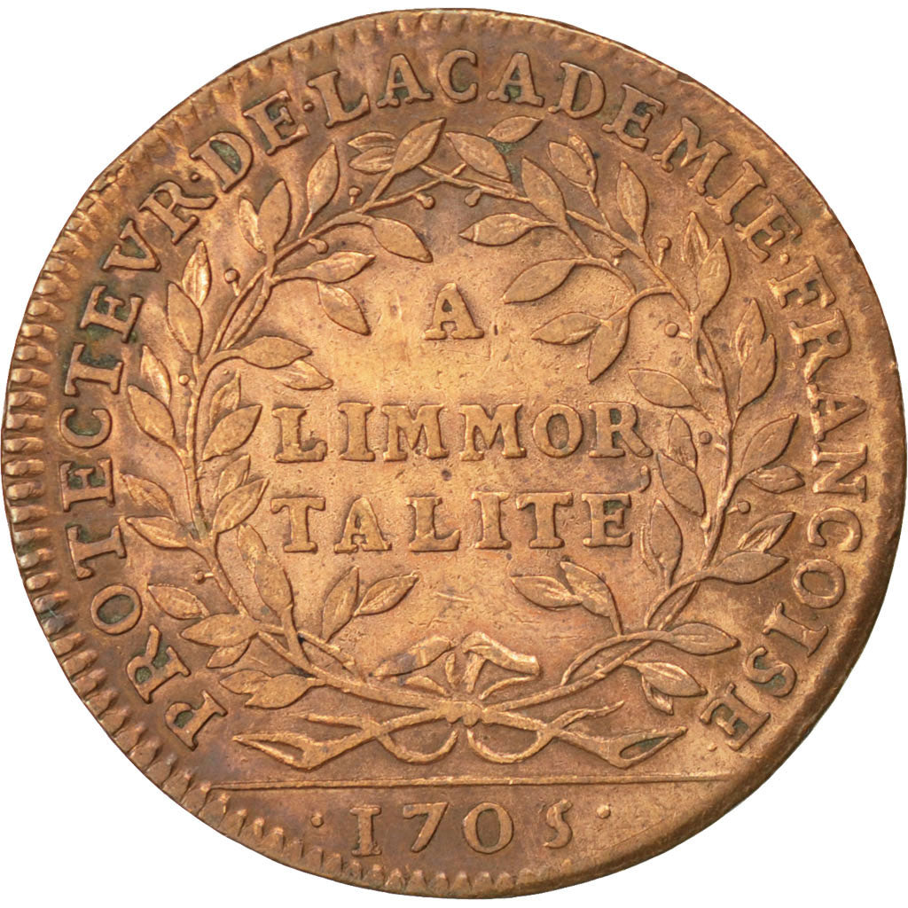 France, Royal, Token, EF(40-45), Copper, 28, 6.80