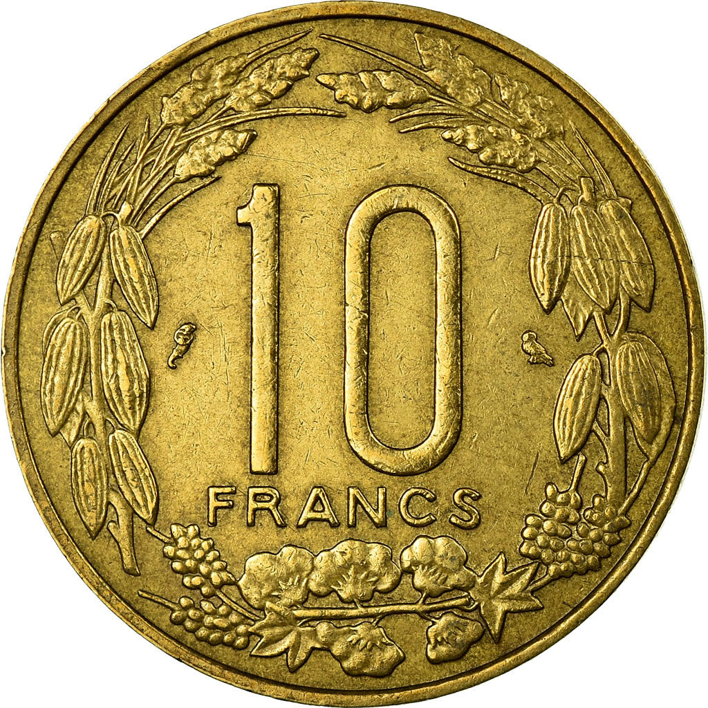 Coin, EQUATORIAL AFRICAN STATES, 10 Francs, 1961, Paris, EF(40-45)