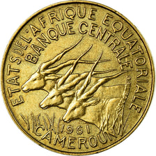 Coin, EQUATORIAL AFRICAN STATES, 5 Francs, 1961, Paris, EF(40-45)