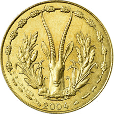 Coin, West African States, 5 Francs, 2004, Paris, EF(40-45)