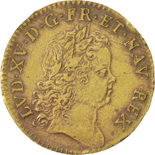 France, Royal, Token, EF(40-45), Copper, 25, Feuardent #7899, 5.60
