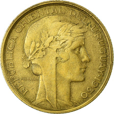 Coin, Uruguay, 10 Centesimos, 1930, Paris, VF(30-35), Aluminum-Bronze, KM:25