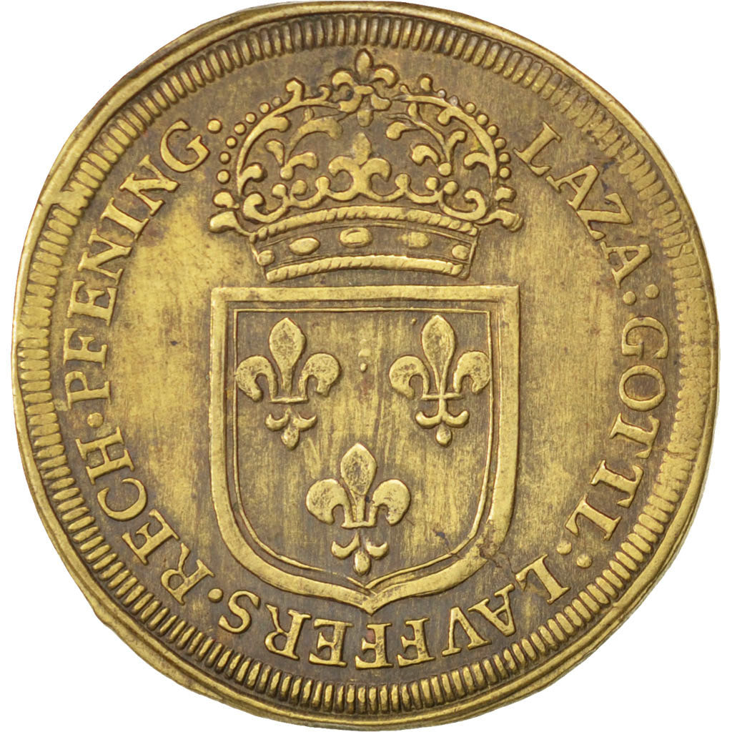 France, Royal, Token, AU(55-58), Copper, 28, 3.70
