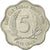 Monnaie, Etats des caraibes orientales, Elizabeth II, 5 Cents, 1986, TB+