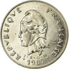 Coin, French Polynesia, 50 Francs, 1985, Paris, EF(40-45), Nickel, KM:13