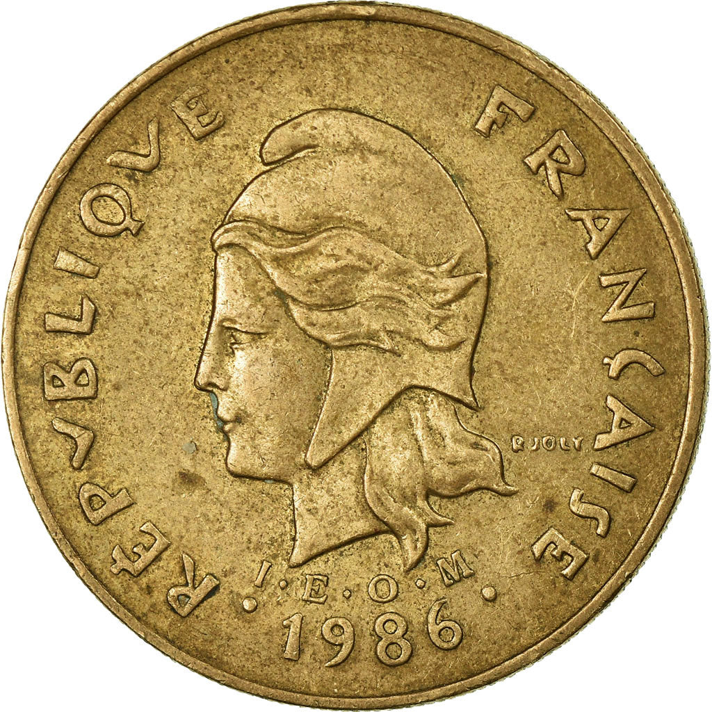 Coin, French Polynesia, 100 Francs, 1986, Paris, VF(30-35), Nickel-Bronze, KM:14