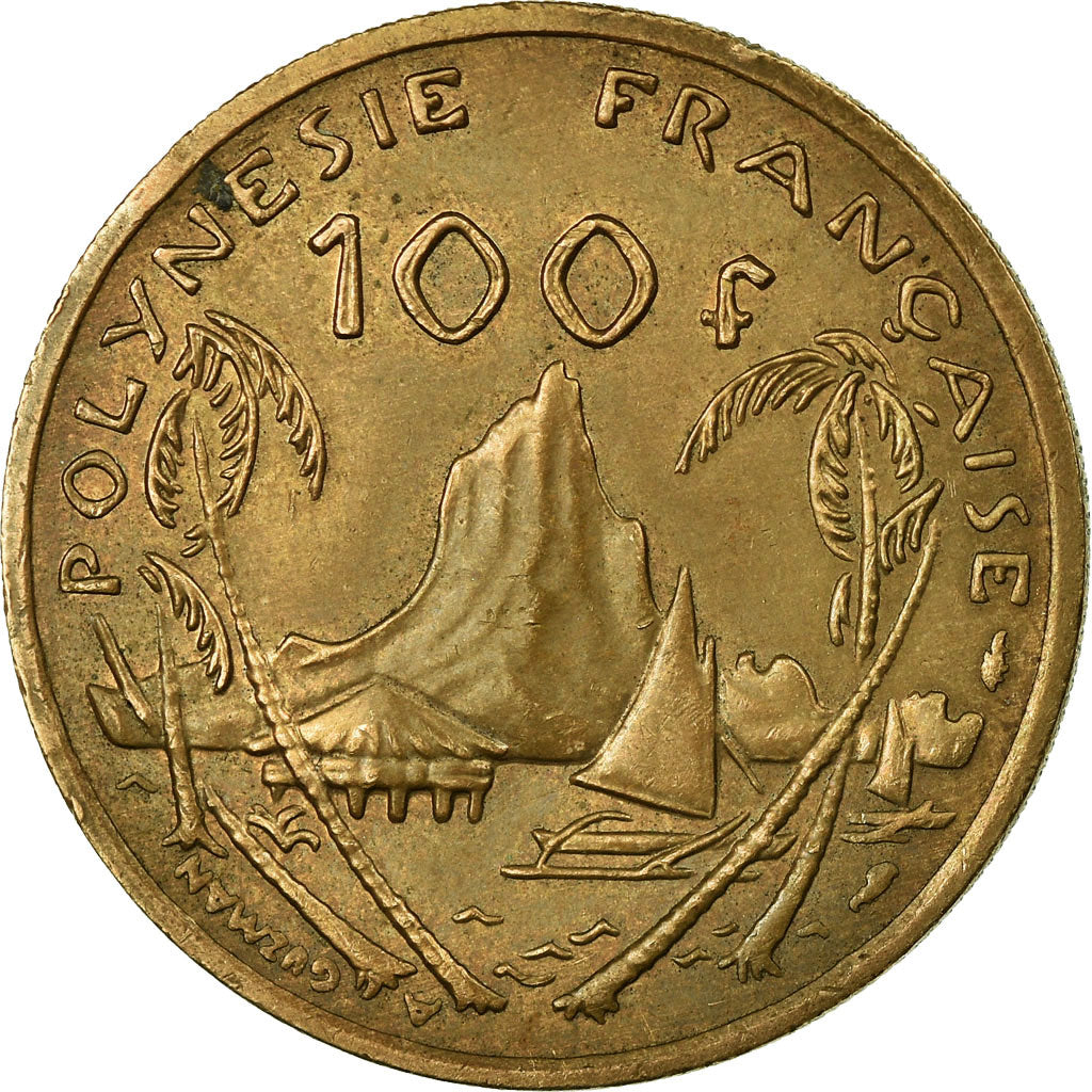 Coin, French Polynesia, 100 Francs, 1987, Paris, VF(30-35), Nickel-Bronze, KM:14